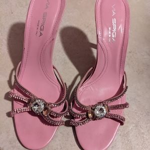 Via Spiga pink high heels